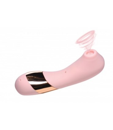 SUCCIONADOR SHEGASM TICKLE ROSA USB MAGNÉTICO