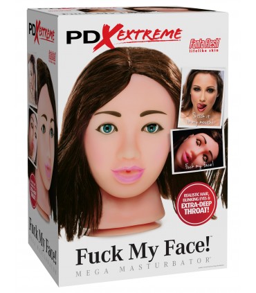 PIPEDREAM EXTREME TOYZ FICK MEIN GESICHT MEGA MASTURBATOR - BRUNETTE LIGHT