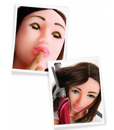 PIPEDREAM EXTREME TOYZ FICK MEIN GESICHT MEGA MASTURBATOR - BRUNETTE LIGHT