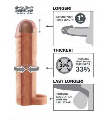 PERFECT 1" EXTENSION WITH BALL STRAP LIGHT