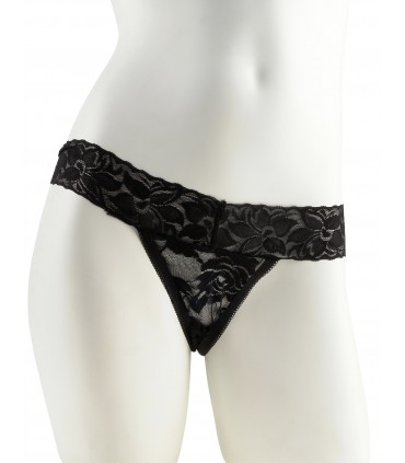 REMOTE CONTROL VIBRATING PANTIES BLACK