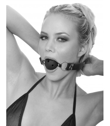 BREATHABLE BALL GAG BLACK