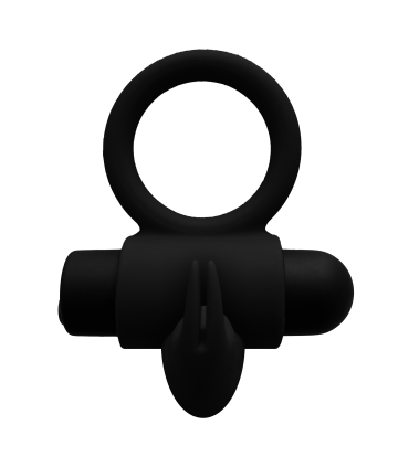 E9 BLACK RECHARGEABLE VIBRATING RING