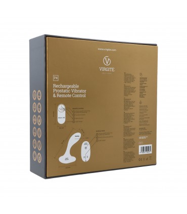 PROSTATIC VIBRATOR P4 W/ REMOTE CONTROL