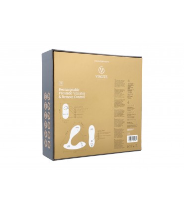PROSTATIC VIBRATOR P5 W/ REMOTE CONTROL