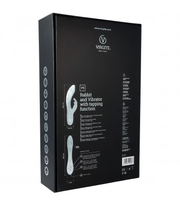 VIBRATORE RICARICABILE V9 BLU