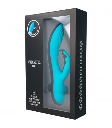 VIBRATORE RICARICABILE V9 BLU