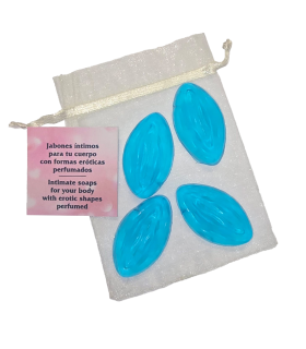 4MINI SAVONS À LÈVRES ORANGE PACK DE 12 UNITÉS