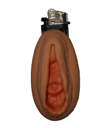 MECHERO VAGINA COLOR MULATO PACK DE 12 UND