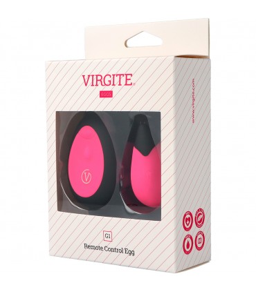 G1 RECHARGEABLE PINK EGG WITH REMOTE CONTROL