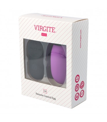 G6 RECHARGEABLE PURPLE VIBRATING EGG