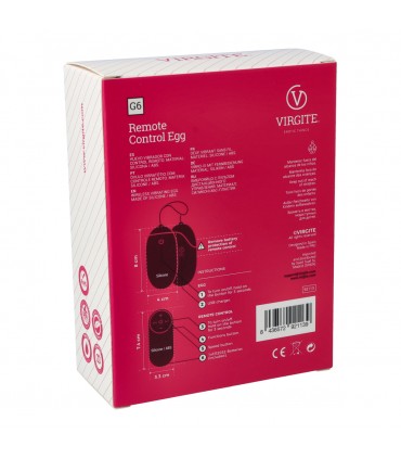 G6 RECHARGEABLE PURPLE VIBRATING EGG