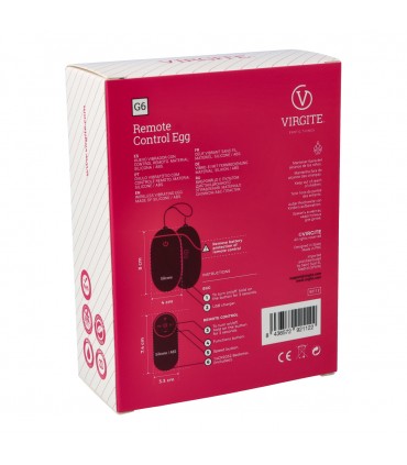 OEUF VIBRANT ROSE RECHARGEABLE G6