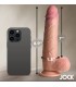 JOCK ECHTER HAUT-SILIKON-DILDO 22'86 CM MIT KUGEL