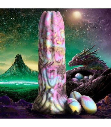 DILDO DRAGON SPAWN DILDO OVIPOSITOR CON UOVA