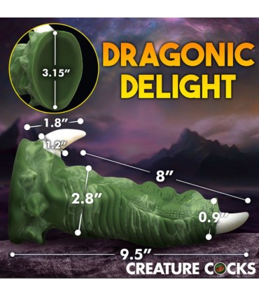 DILDO SILICONA DRAGON CLAW