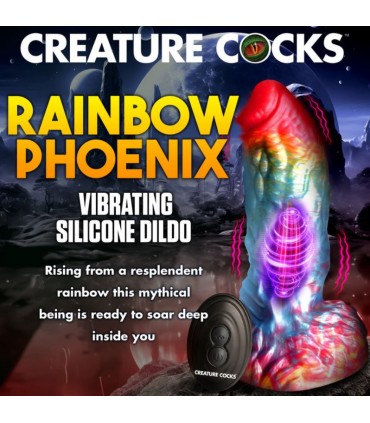 REGENBOGEN-PHOENIX-SILIKONVIBRATOR