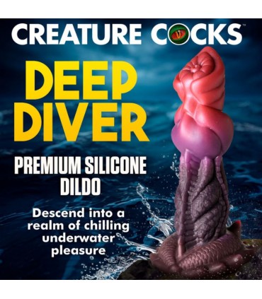 DILDO SILICONA DEEP DIVER