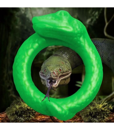 ANILLO PENE SILICONA SERPENTINE