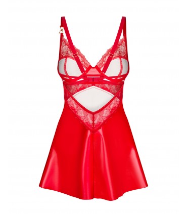 ALIOSA CHEMISE & THONG 2XL/3XL