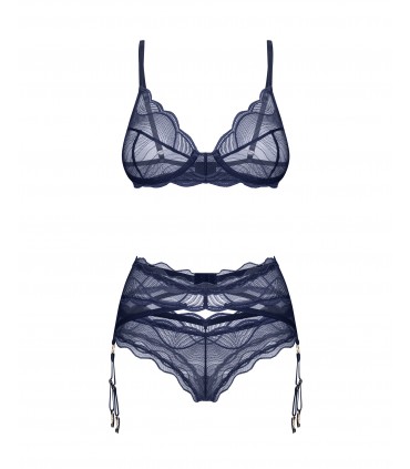 NIGHTLY BLUE 3-PCS SET  M/L