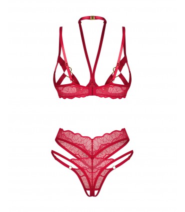 CUPIDE DESIR 2-PCS CROTCHLESS SET  L/XL