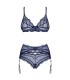 NIGHTLY BLUE 3-PCS SET   XS/S