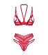CUPIDE DESIR 2-PCS CROTCHLESS SET   S/M