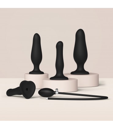 BOUCHON GODE GONFLABLE EN SILICONE NOIR
