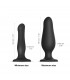 BOUCHON GODE GONFLABLE EN SILICONE NOIR