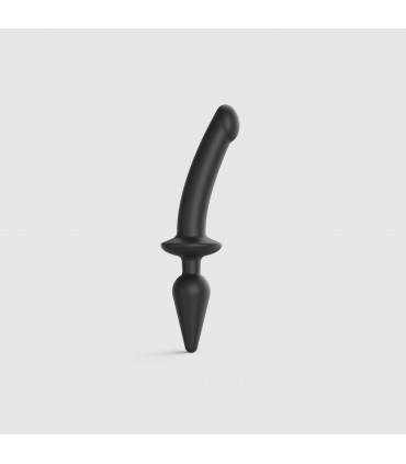 DILDO SWTICH PLUG-IN SEMI-REALISTICO NERO L