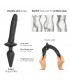 DILDO SWTICH PLUG-IN REALISTIC NEGRO S