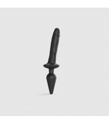 DILDO SWTICH PLUG-IN REALISTIC NEGRO L