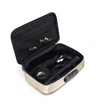 DISCREET BOX GOLD TOY BAG