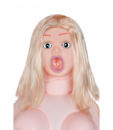 BAMBOLA GONFIABILE GRAZIOSA BIONDA