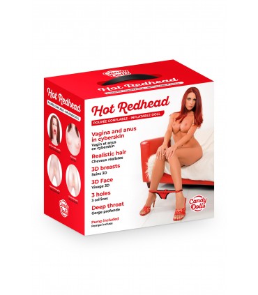 POUPÉE GONFLABLE HOT REDHEAT
