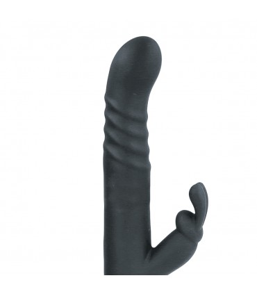 SILVER FOX RECHARGEABLE THRUSTING AND ROTATING RABBIT VIBRATOR