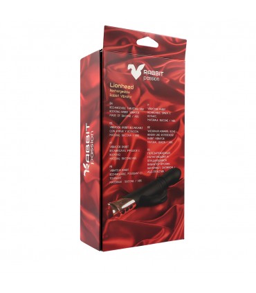 LIONHEAD WIEDERAUFLADBARER SCHUB- UND ROTIERENDER KANINCHENVIBRATOR