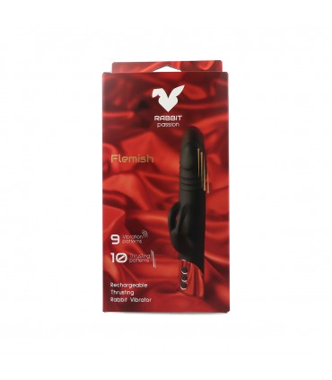 FLEMISH RECHARGEABLE ROTATING RABBIT VIBRATOR