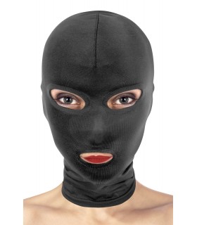 MÁSCARA SPANDEX 3 ABERTURAS NEGRA