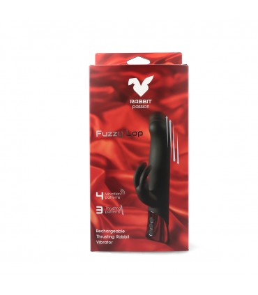 FIZZY LOP RECHARGEABLE THRUSTING RABBIT VIBRATOR