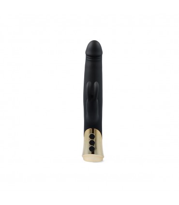 VIBRATORE TEDDY RICARICABILE CONIGLIO CON FORMA DILDO GIREVOLE