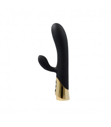 VIBRATEUR RECHARGEABLE EN SILICONE CANNELLE AVEC LAPIN TAPING