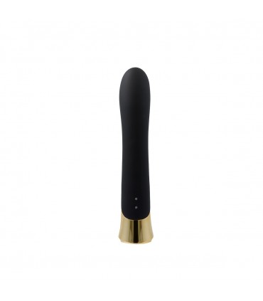 VIBRATEUR RECHARGEABLE EN SILICONE CANNELLE AVEC LAPIN TAPING
