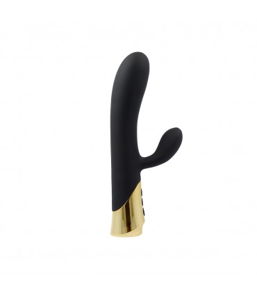 VIBRATEUR RECHARGEABLE EN SILICONE CANNELLE AVEC LAPIN TAPING