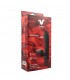 VIBRATEUR RECHARGEABLE EN SILICONE HAVANA AVEC LAPIN TAPING ET TIGE TAPING