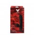 VIBRATEUR RECHARGEABLE EN SILICONE HAVANA AVEC LAPIN TAPING ET TIGE TAPING