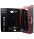 VIBRATEUR RECHARGEABLE EN SILICONE HAVANA AVEC LAPIN TAPING ET TIGE TAPING