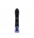VIBRATEUR RECHARGEABLE EN SILICONE HAVANA AVEC LAPIN TAPING ET TIGE TAPING