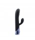 VIBRATEUR RECHARGEABLE EN SILICONE HAVANA AVEC LAPIN TAPING ET TIGE TAPING